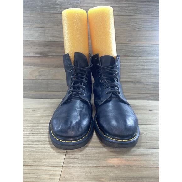 Dr. Martens 1460 Boots Black Brown Leather Crazy Horse Men’s Size 11 Shoes main image 5